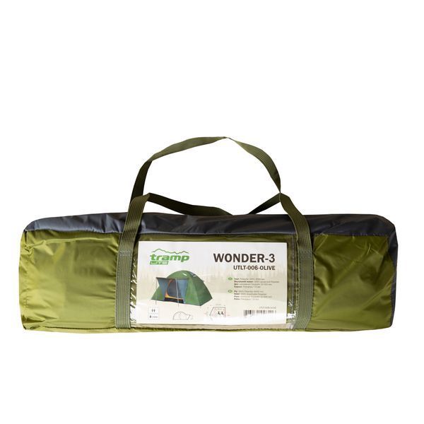 Намет Tramp Lite Wonder 3 олива UTLT-006-olive фото